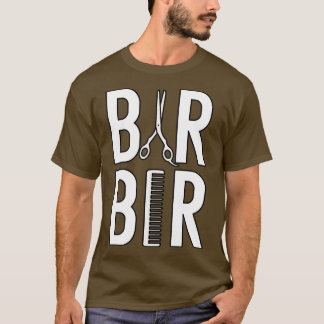 T-shirt Barber Herren Friseur Barber Babier Barbershop Fri