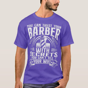 T-shirt Barber Razor Cisor Coiffeur Barbershop Barber