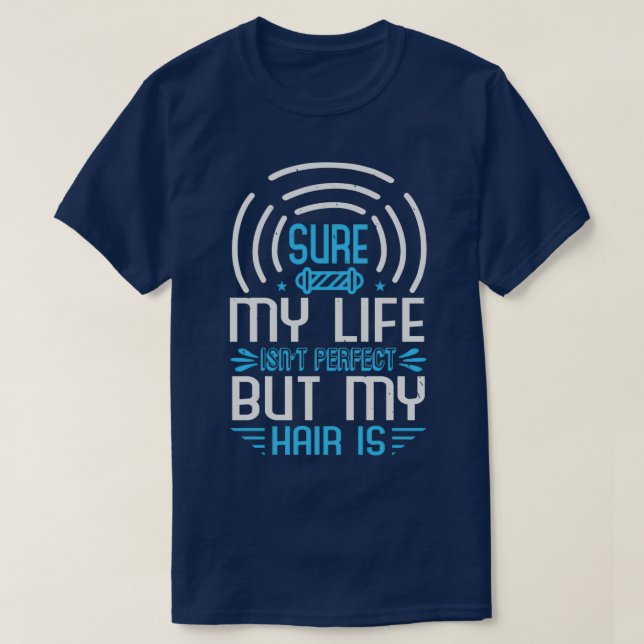T-shirt Barber Shop Haircut barbe Coiffeur Cadeau 29 (Design devant)