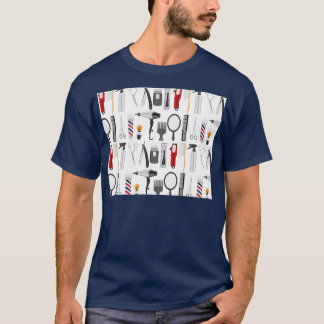 T-shirt Barber Shop Neck Gator Barber