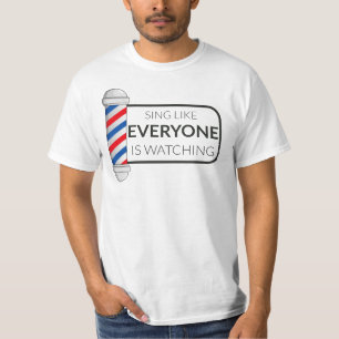 T-shirt Barbershop Music Chirpe