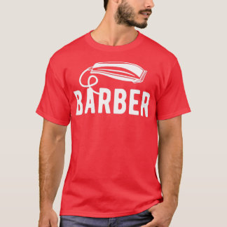 T-shirt Barbershop Outil Barber