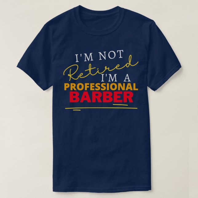 T-shirt barbier 91 (Design devant)