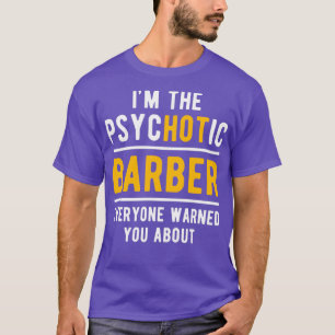 T-shirt Barbier à cheveux Hot Barbershop