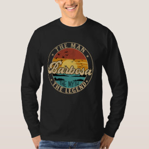 T-shirt BARBOSA L'Homme Le Mythe La Légende Prénom