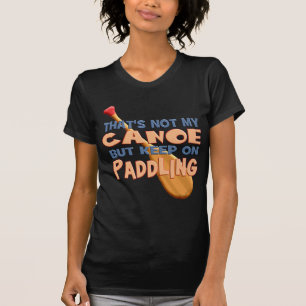 T-shirt Barbotage de canoë