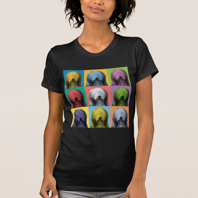 T-shirt barbu de Bruit-Art de colley (Devant)