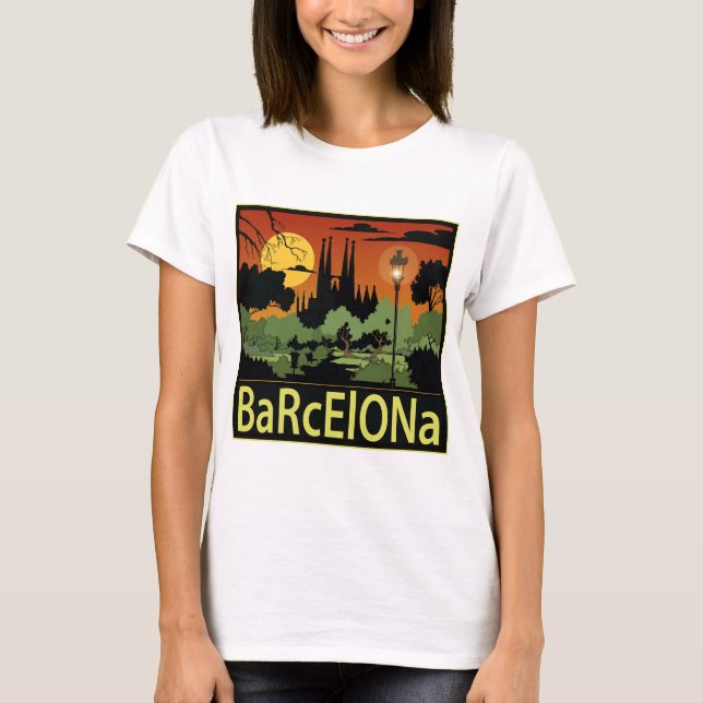 T-shirt Barcelone (Devant)