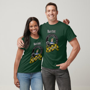 T-Shirt Barclay Clan Badge & Tartan
