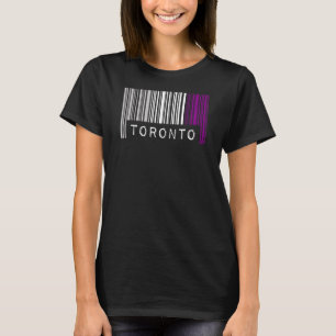T-shirt Barcode Asexuel Pride Toronto Canada mignonne Ace 
