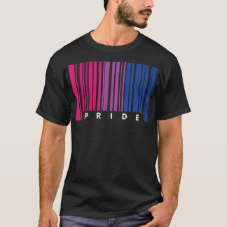 T-shirt Barcode Fierté bisexuelle LGBT Lesbienne G