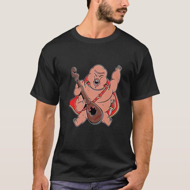 T-shirt bard knife character (Devant)