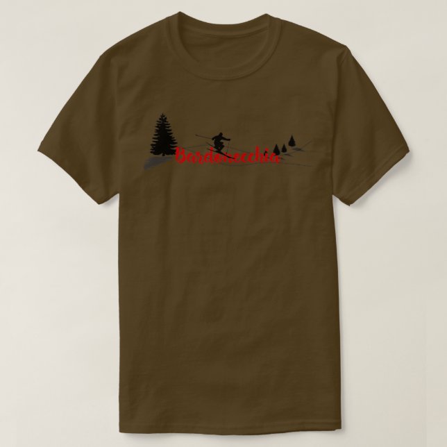 T-shirt Bardonecchia Long (Design devant)