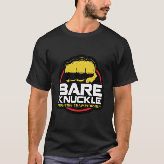 T-shirt Bare Knuckle Championnat de combat Cadeau classiqu