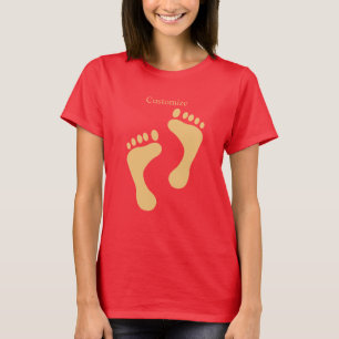 T-shirt Barefoot Beach Bum Thunder_Cove