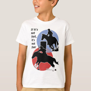 T-shirt Baril emballant et recourbement de Polonais