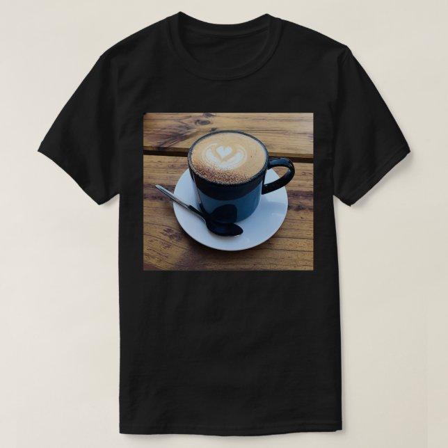 T-shirt Barista Cappuccino (Design devant)