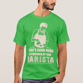 T-shirt Barista Coffeemaker Café Beans 3