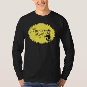 T-shirt Barista Life Café Maker Espresso Homebarista Fil