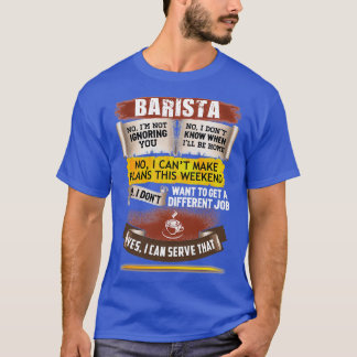 T-shirt Barista Peut Corriger Cela