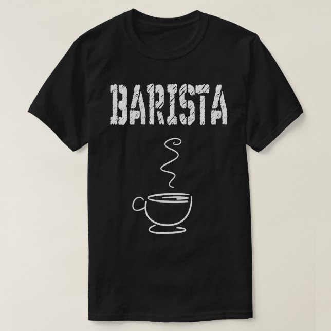T-shirt BARISTA profession (Design devant)