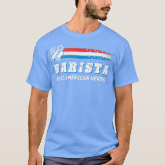 T-shirt Barista Real American Heroes