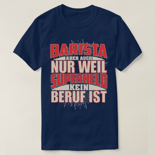 T-shirt Barista Superside (Design devant)