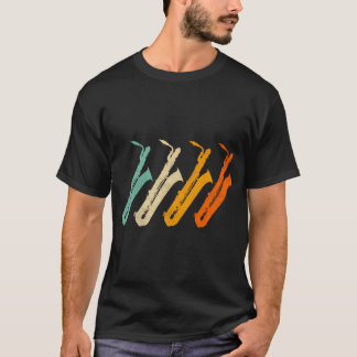 T-shirt Baritone Saxophone Pour Bari Saxophoniste