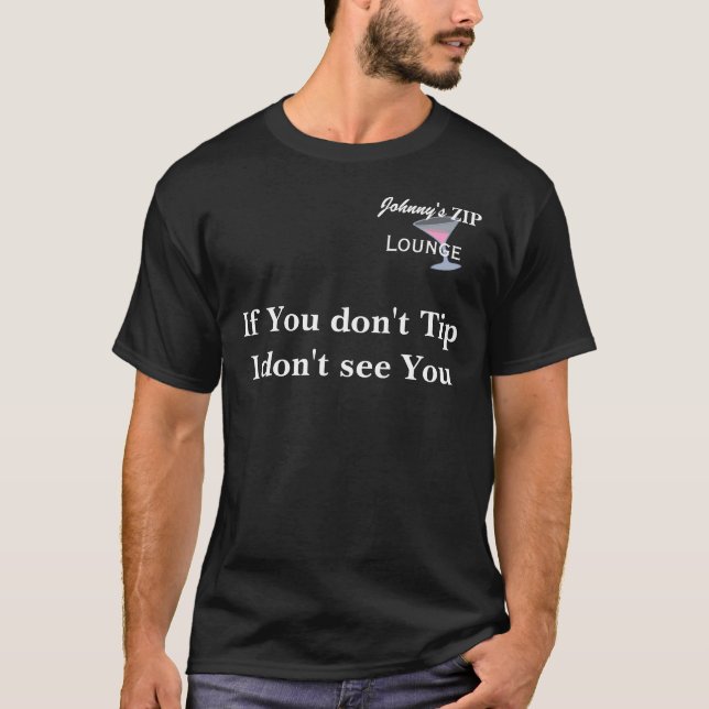 T-shirt Barman aveugle (Devant)