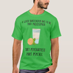 T-shirt Barman Drôle Dire 14