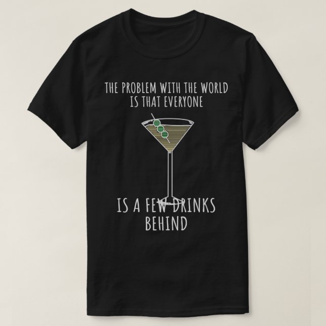 T-shirt Barman Drôle Dire 22 (Design devant)