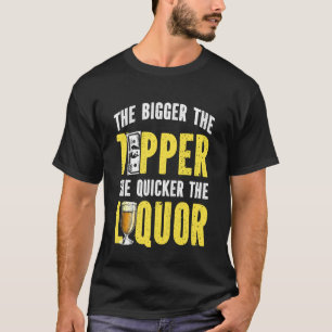 T-shirt Barman Mixologue Plus Gros Pourboire Plus Ça Va Vi