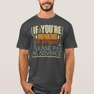 T-shirt Barman Party Cocktail amusant Pun