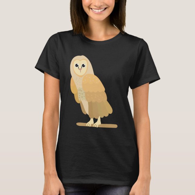 T-shirt Barn Owl (Devant)