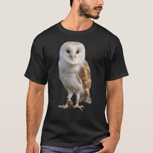 T-shirt Barn Owl anglais (Devant)