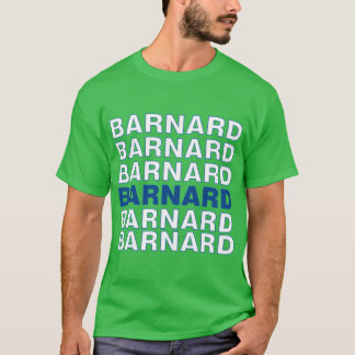 T-shirt Barnard College NYChank You conception de police g