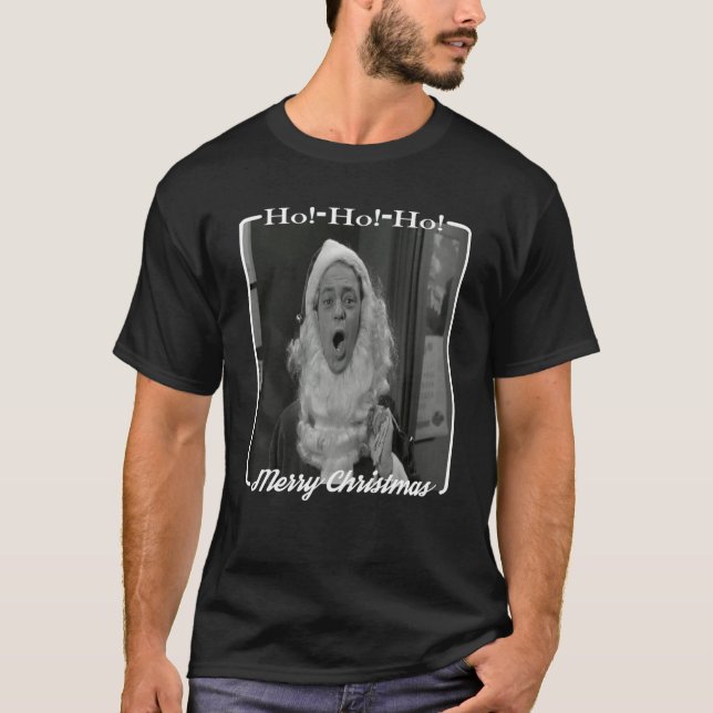 T-shirt Barney Fife habillé en classique du Père Noël (Devant)