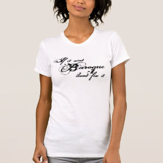 T-shirt baroque