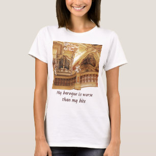 T-shirt baroque