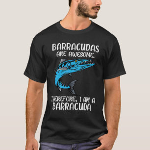 T-shirt Barracuda Grande Sphyraena Pêche au Barracuda