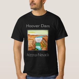 T-shirt Barrage de Hoover, Arizona-Nevada
