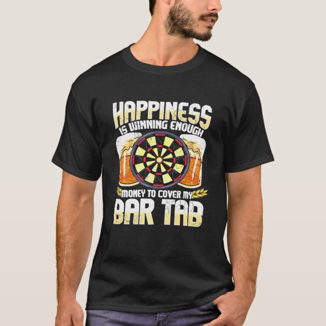 T-shirt Barre de l'onglet Barre de l'équipe de la Dart Dar (Devant)