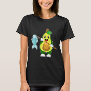 T-shirt Barre de pêche Fisher Avocado