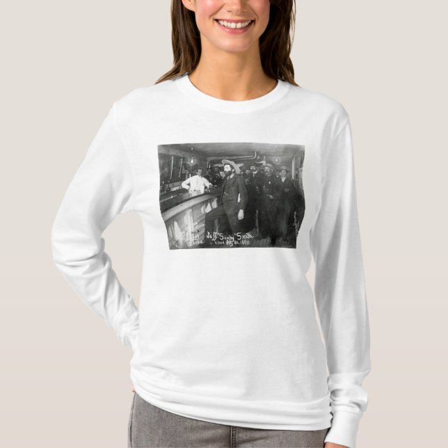 T-shirt Barre de salle de Smith savonneux (Devant)