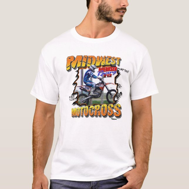 T-shirt Barre oblique de Duerksen (Devant)