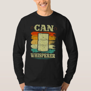 T-shirt Barrel Racing Can Whisperer Retro Rodeo Barrel Rac