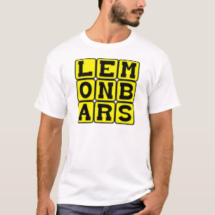 T-shirt Barres au Citron, Type de Dessert