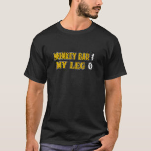 T-shirt Barres De Singe Pour Goodie De Consolation De Jamb