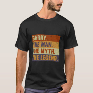 T-shirt Barry Le Mythe La Légende Pour Barry