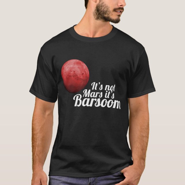 T-shirt Barsoom > Mars (Devant)